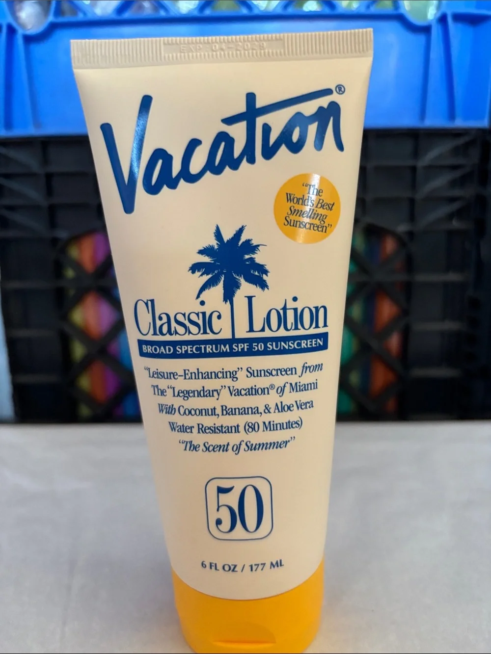 Vacation Classic Lotion SPF 50 Sunscreen - Yellow Tube